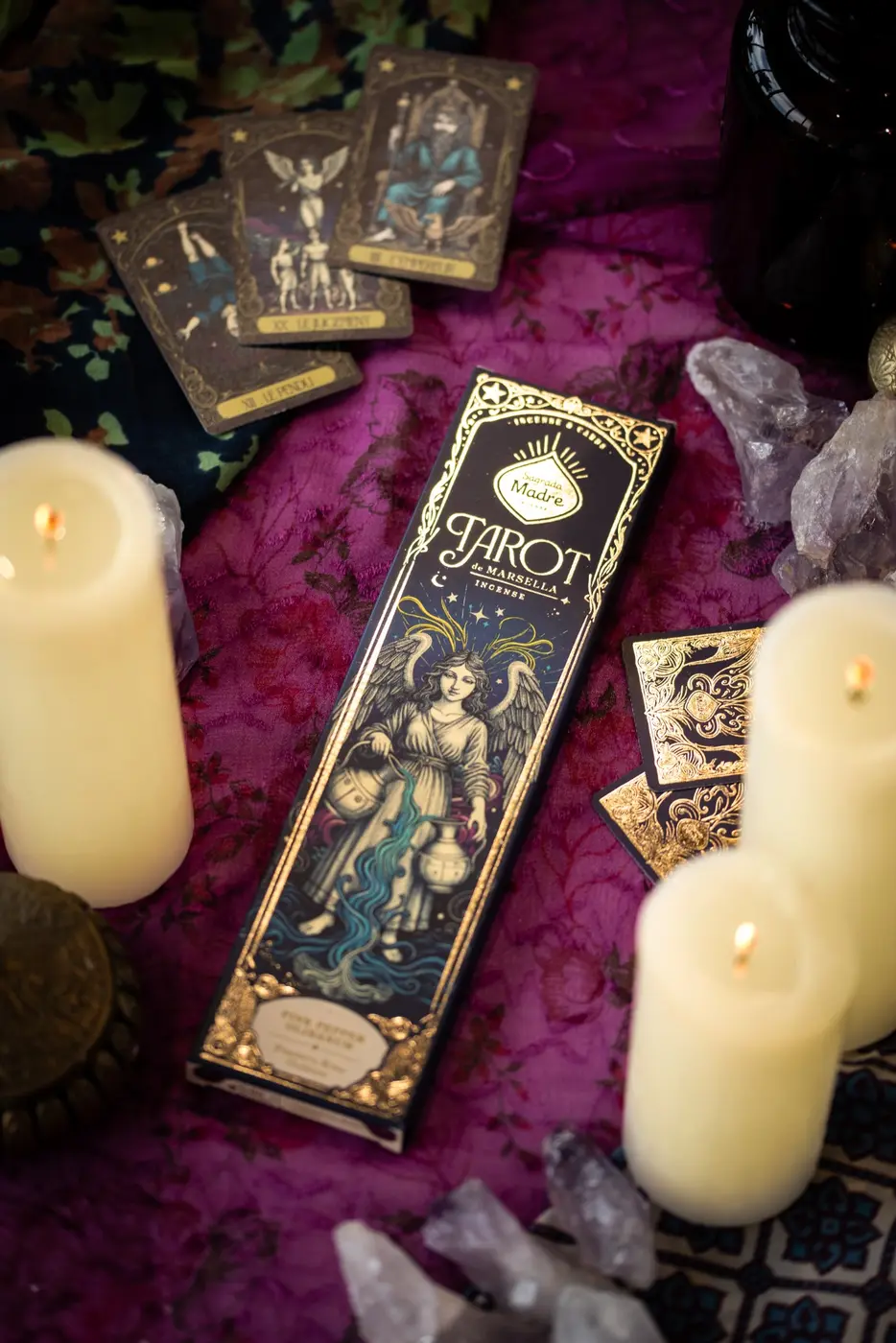 Pimienta Rosa y Olíbano, Tarot de Marsella